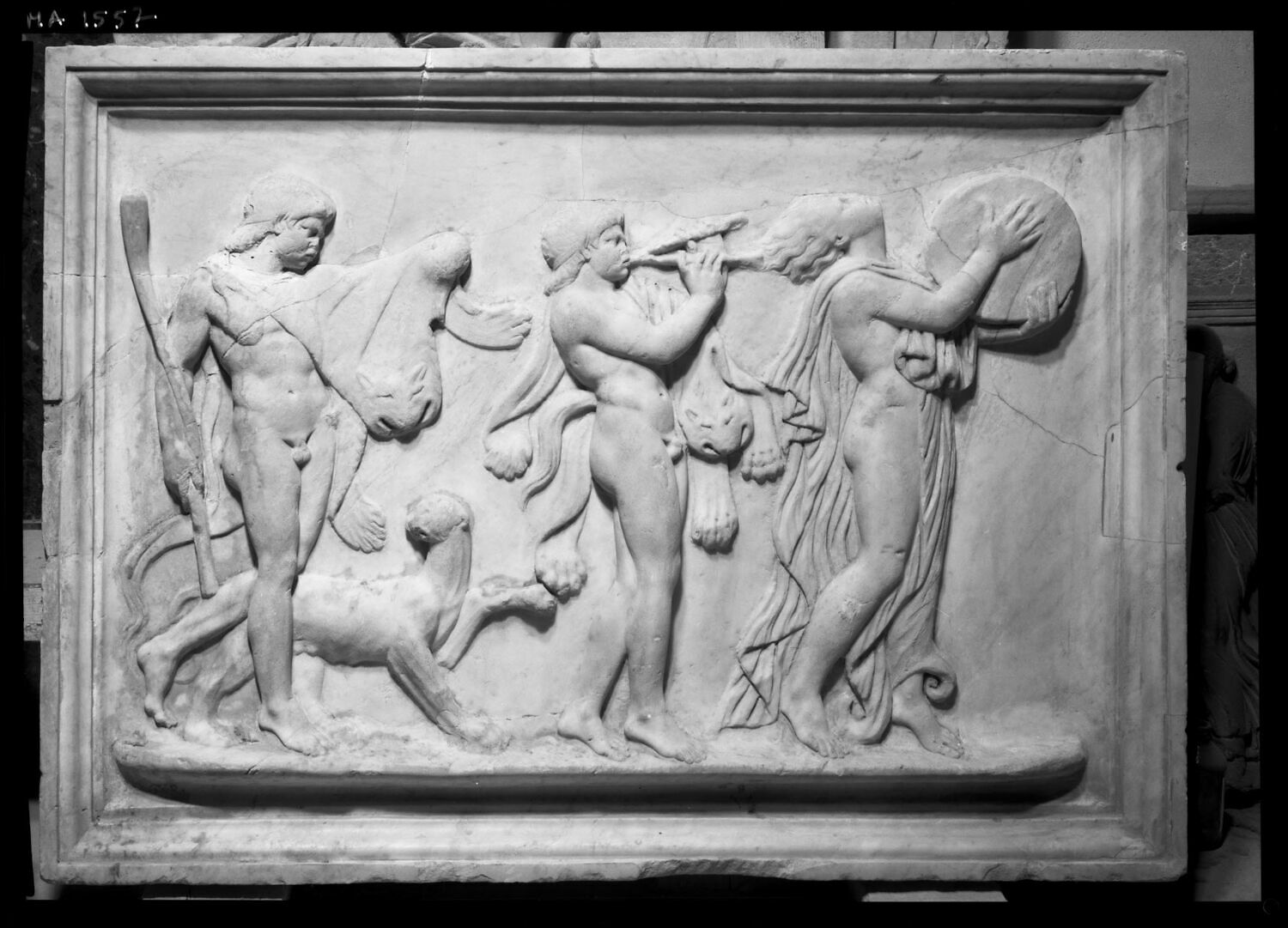relief, romain impérial

Date de création/fabrication : 2e moitié Ie s. av. J.-C. (républicain tardif d'après Fuchs) (-50 - 0)