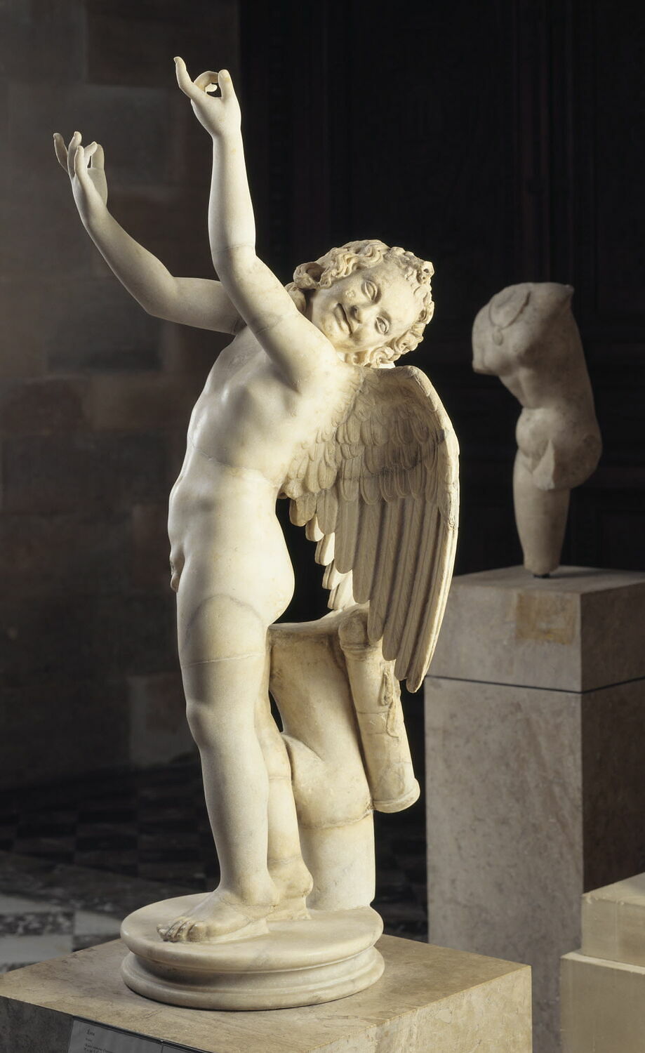 statue, romain impérial

Date de création/fabrication : 4e quart IIe s. ap. J.-C. (175 - 200)
