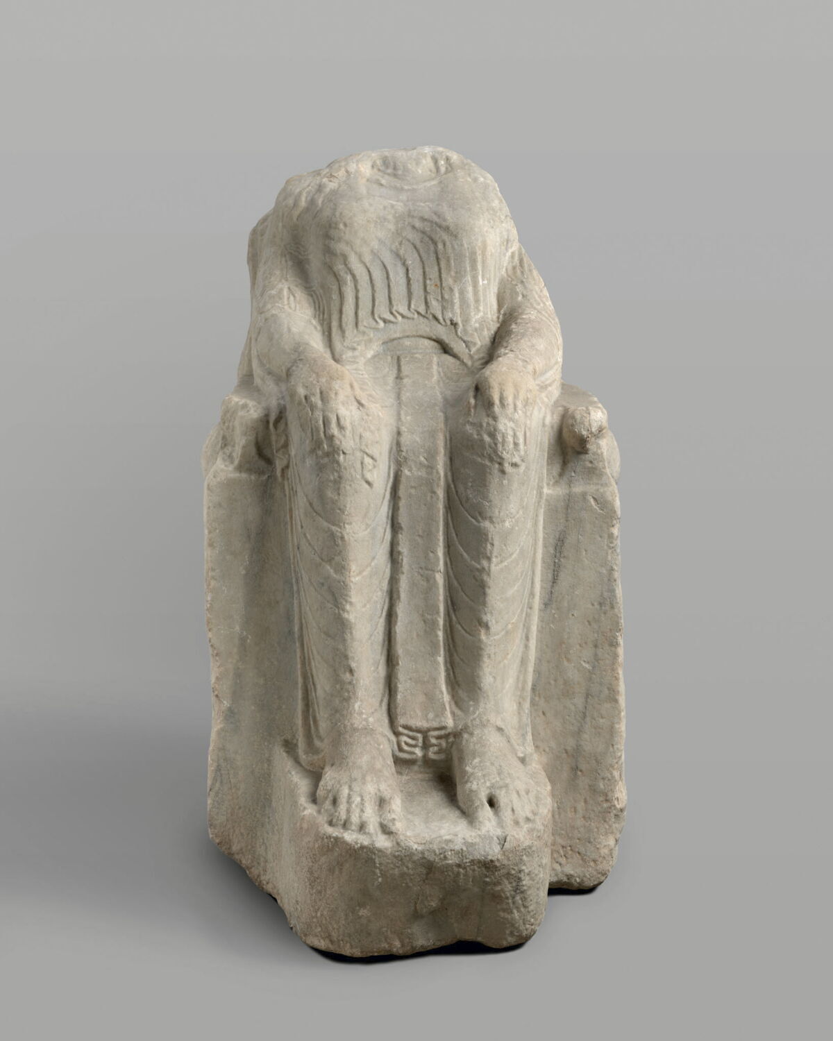 statue, archaïque

Date de création/fabrication : 3e quart VIe s. av. J.-C. (-550 - -525)