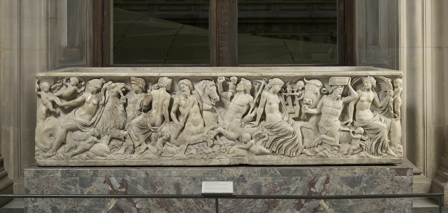 sarcophage, romain impérial

Date de création/fabrication : 2e quart IIe s. ap. J.-C. (fin) (vers 140 - 150)