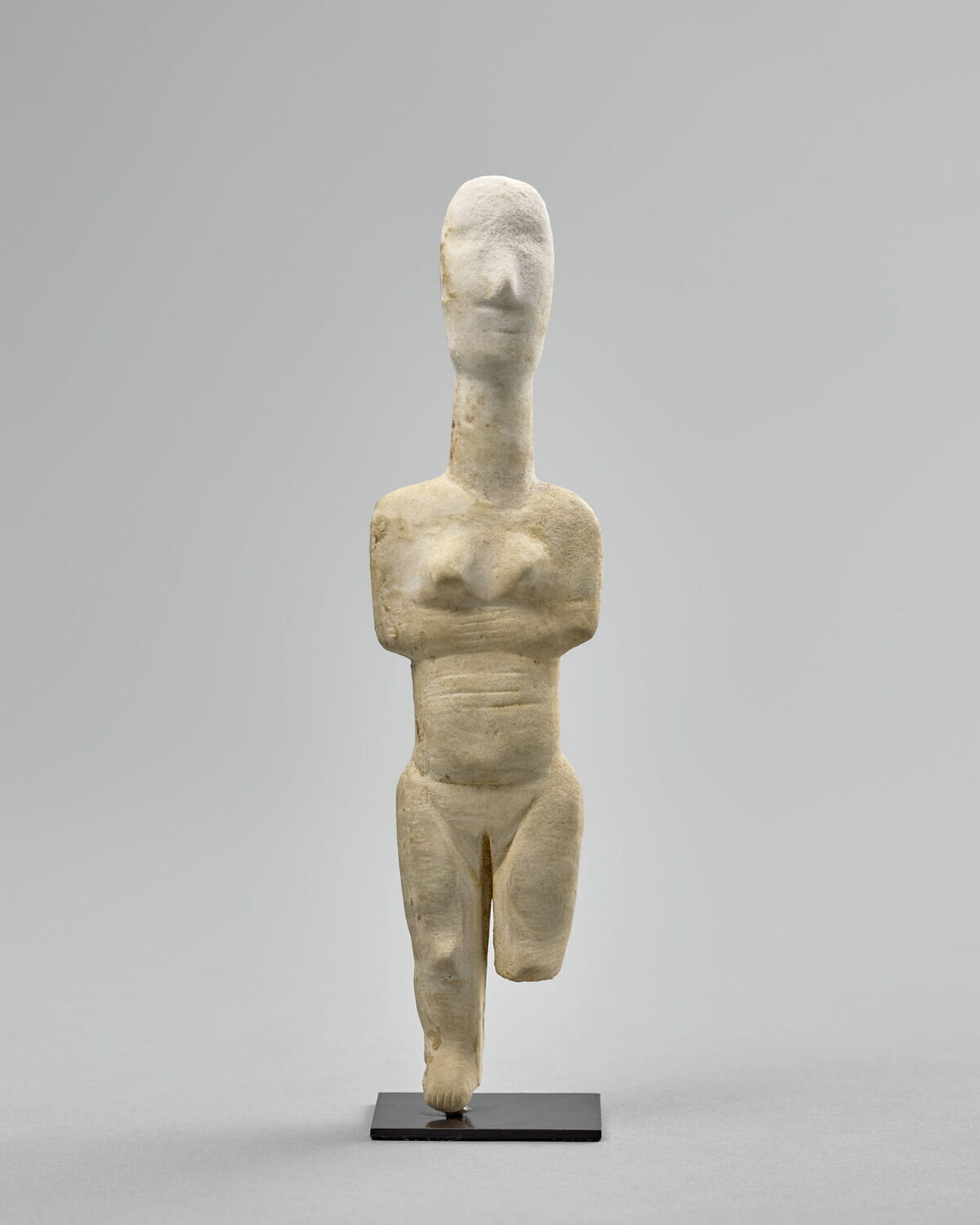 statuette, groupe de Plastiras, bronze ancien ; cycladique ancien I

Date de création/fabrication : 2e moitié IVe millénaire av. J.-C. ; 1e moitié IIIe millénaire av. J.-C. (fin) (-3200 - -2700)