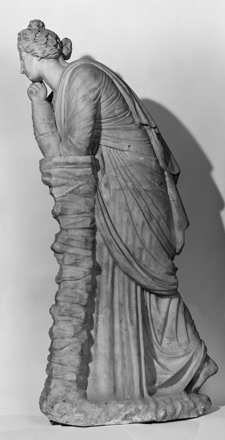 statue, romain impérial ; époque moderne

Date de réutilisation : 4e quart XVIIIe s. ap. J.-C. (réalisation de la partie supérieure par Augustin Penna) (1781)