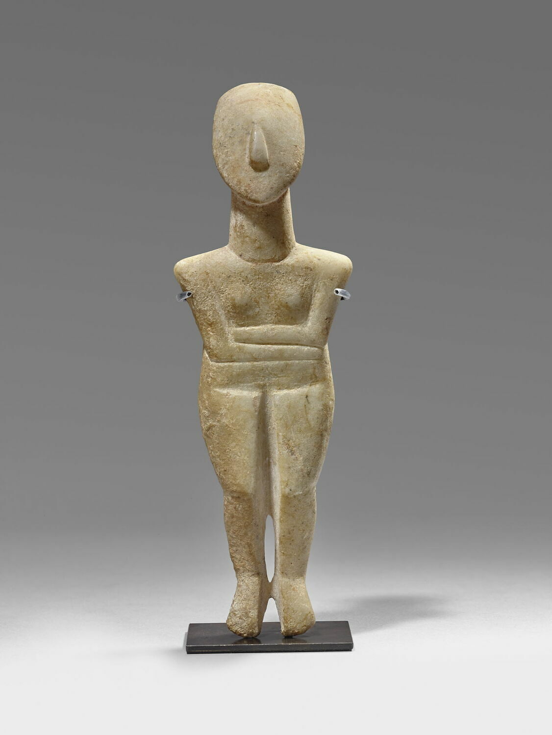 statuette, groupe de Syros, bronze ancien ; cycladique ancien II

Date de création/fabrication : IIIe millénaire av. J.-C. (-2700 - -2300)