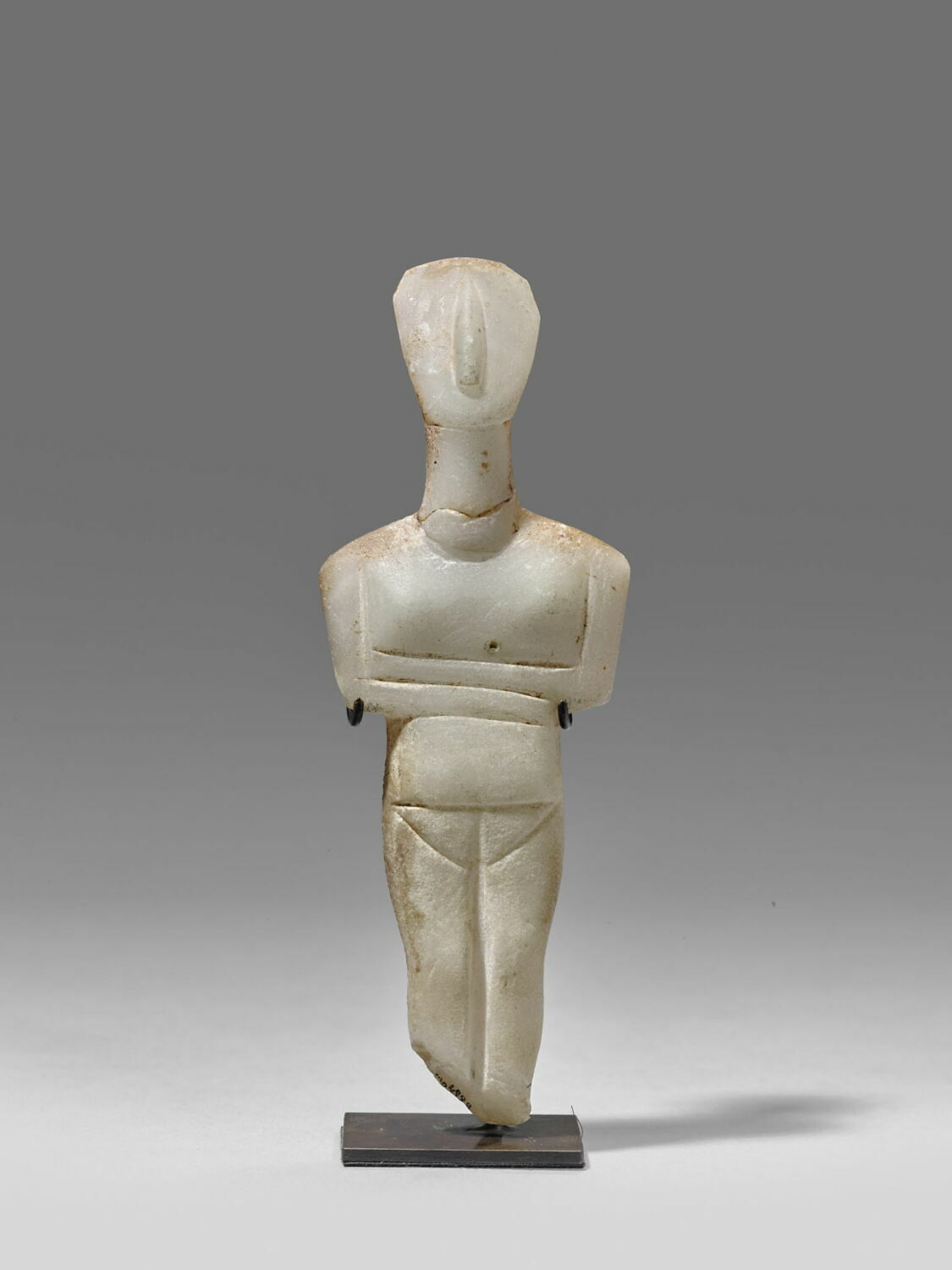 statuette, groupe de Syros, bronze ancien ; cycladique ancien II

Date de création/fabrication : IIIe millénaire av. J.-C. (-2700 - -2300)