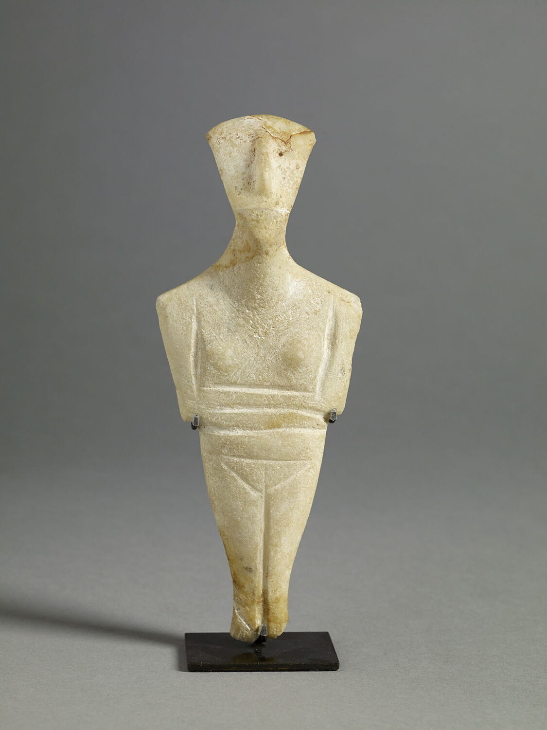 statuette, groupe de Syros, bronze ancien ; cycladique ancien II

Date de création/fabrication : IIIe millénaire av. J.-C. (-2400 - -2300)
