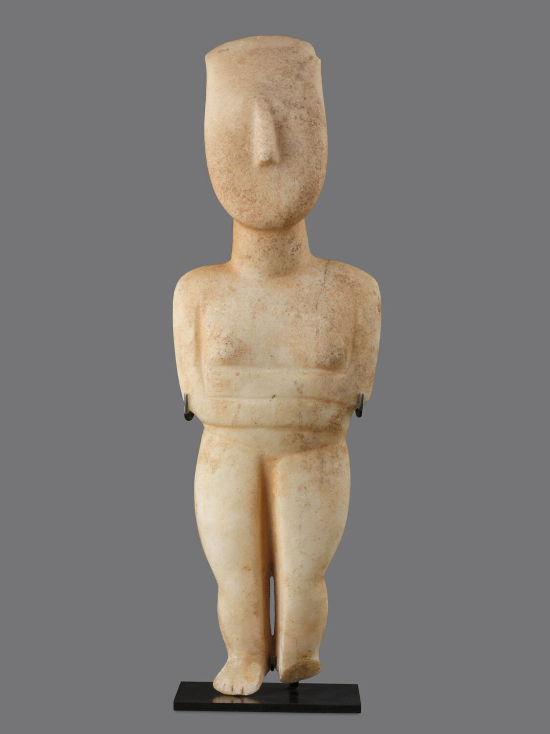statuette, groupe de Syros, bronze ancien ; cycladique ancien II

Date de création/fabrication : IIIe millénaire av. J.-C. (-2700 - -2300)