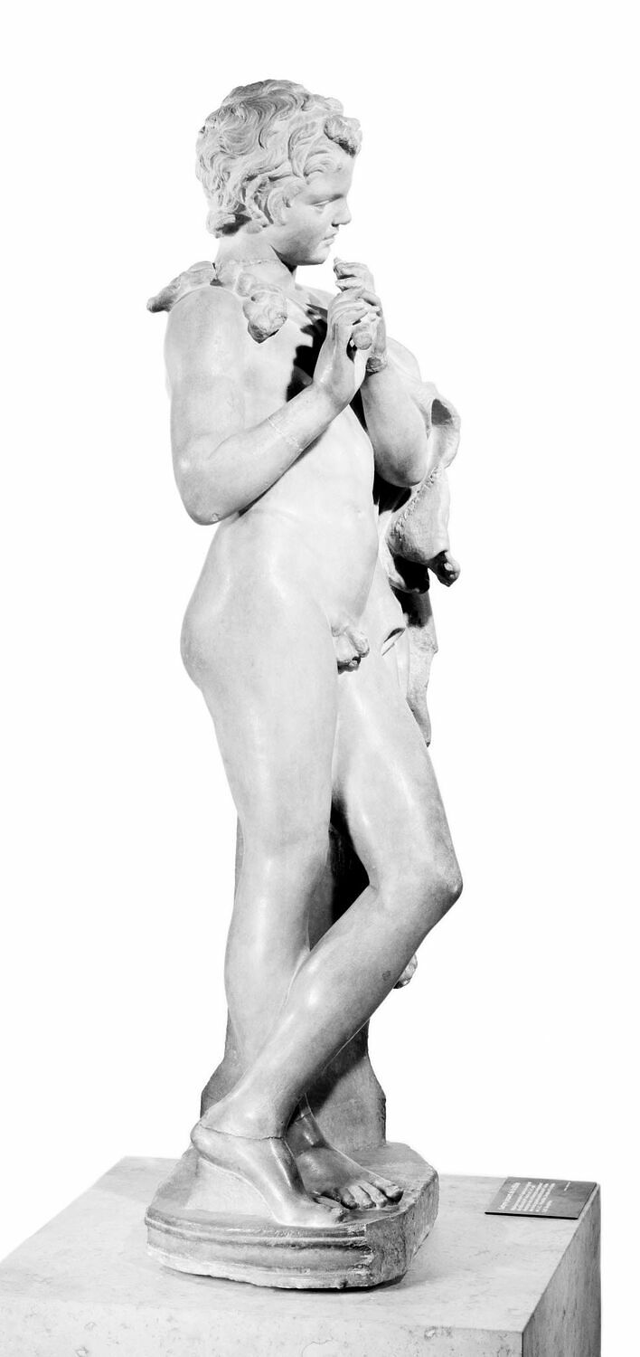 Satyre flûteur, romain impérial

Date de création/fabrication : 2e moitié Ie s. ap. J.-C. (?) (moulure de la base neo-attique) (50 - 100)