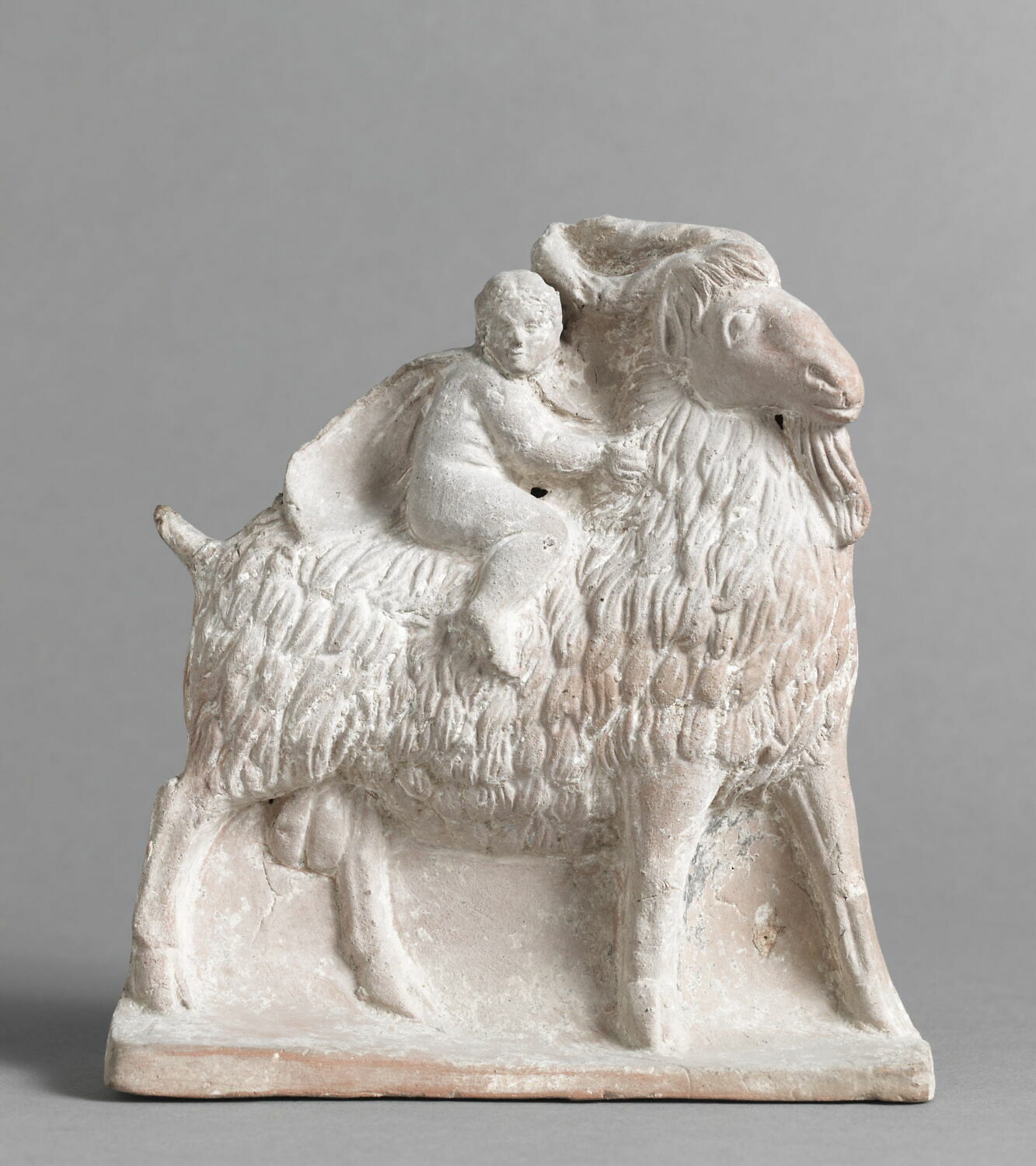 groupe de figurines, hellénistique ; tardif

Date de création/fabrication : 4e quart Ie s. av. J.-C. (-25 - 0)