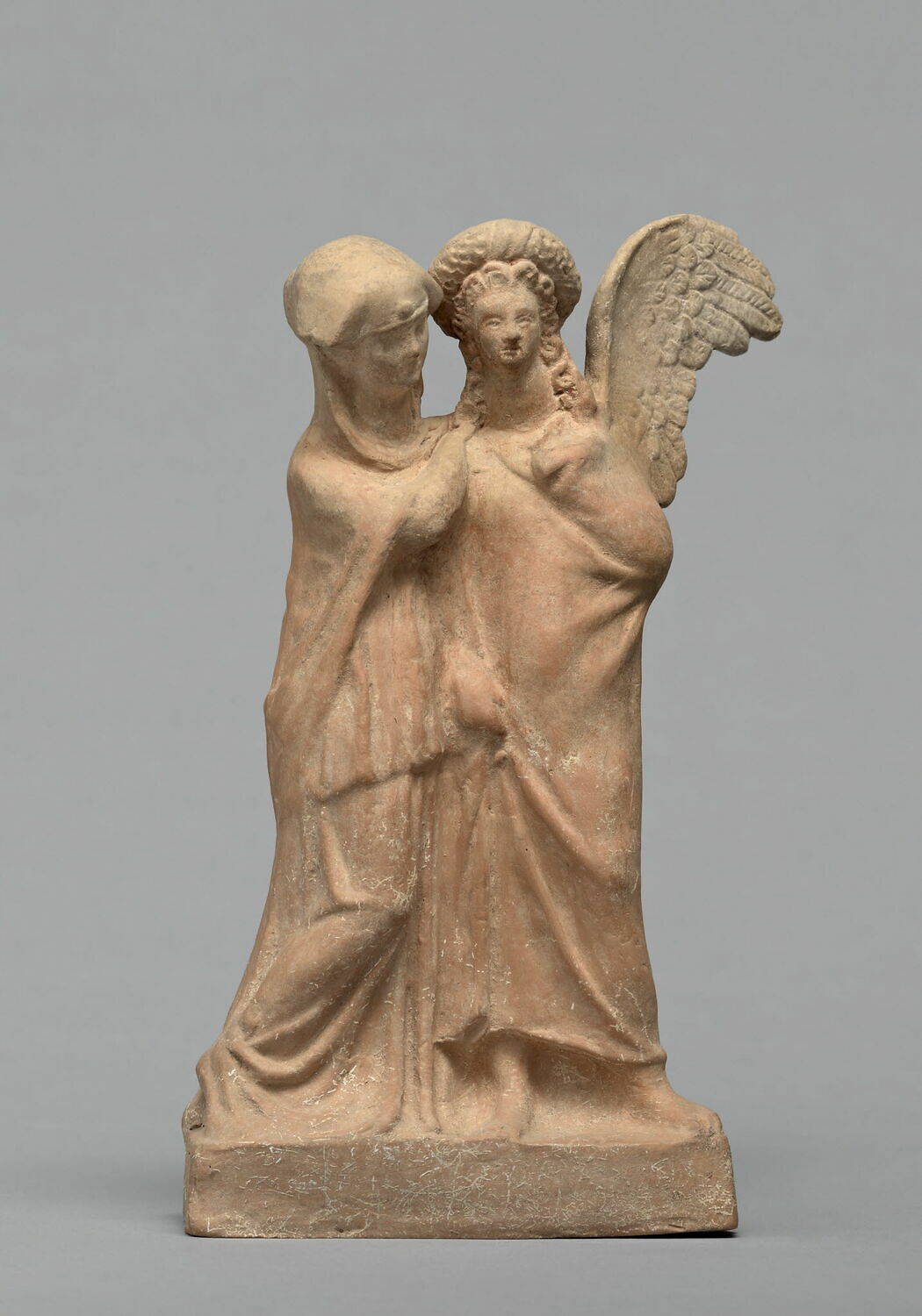 groupe de figurines, hellénistique ; tardif

Date de création/fabrication : Ie s. av. J.-C. (-100 - 0)