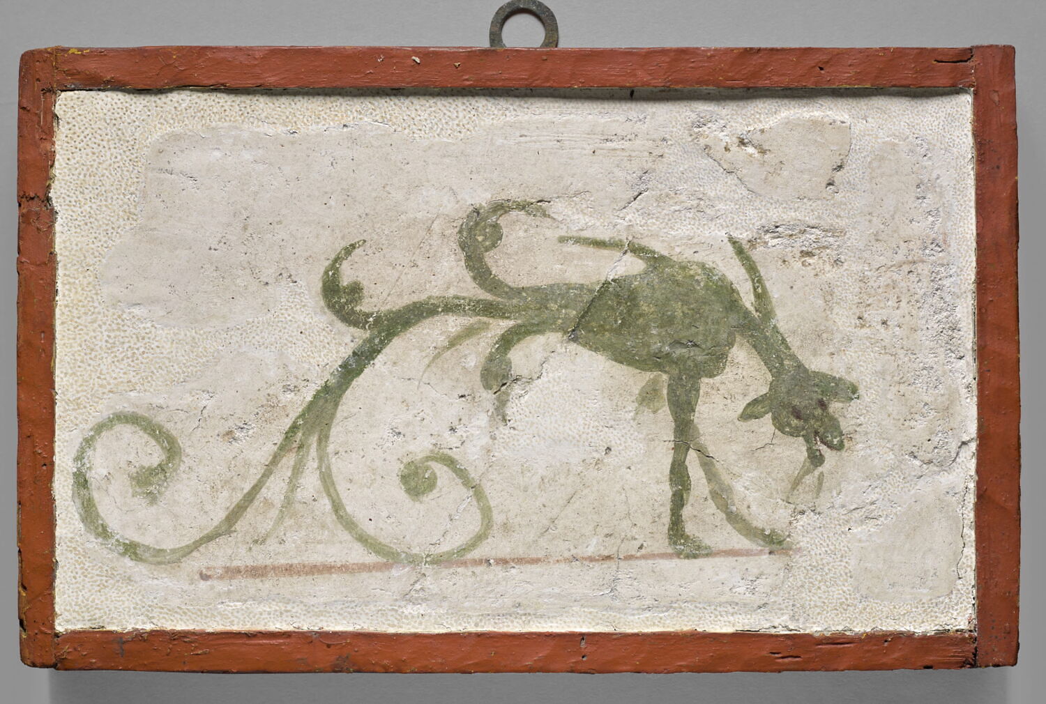 peinture murale, romain impérial ; 4e style

Date de création/fabrication : 3e quart Ie s. ap. J.-C. (50 - 75)
