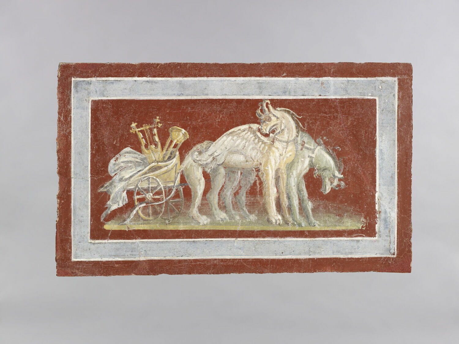 peinture murale, romain impérial

Date de création/fabrication : Ie s. ap. J.-C. (1 - 100)