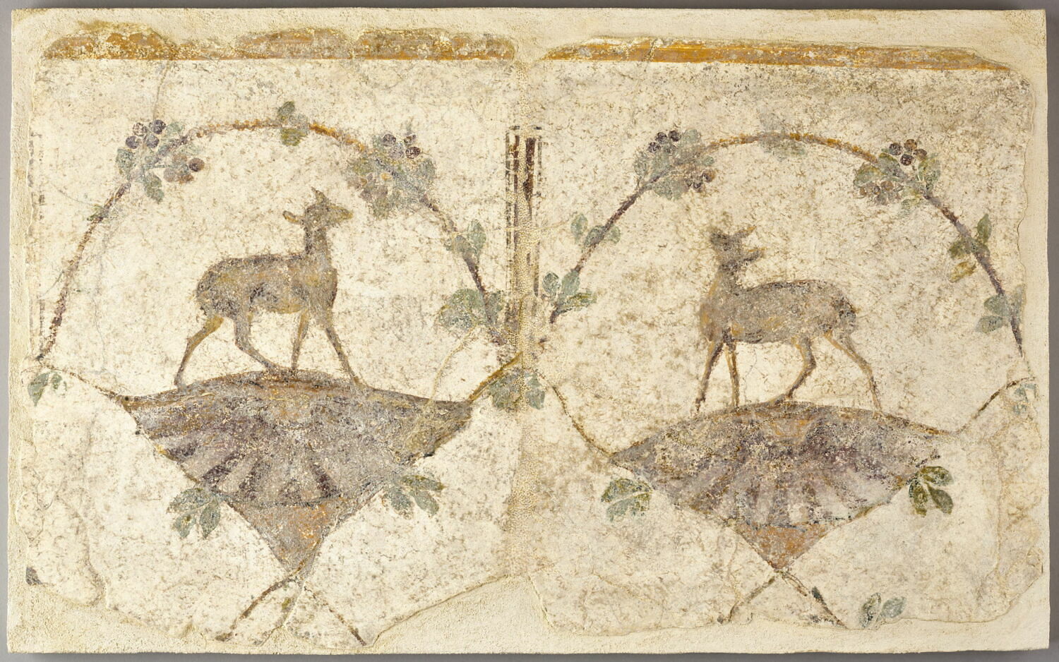 peinture murale, romain impérial

Date de création/fabrication : Ie s. ap. J.-C. (1 - 100)