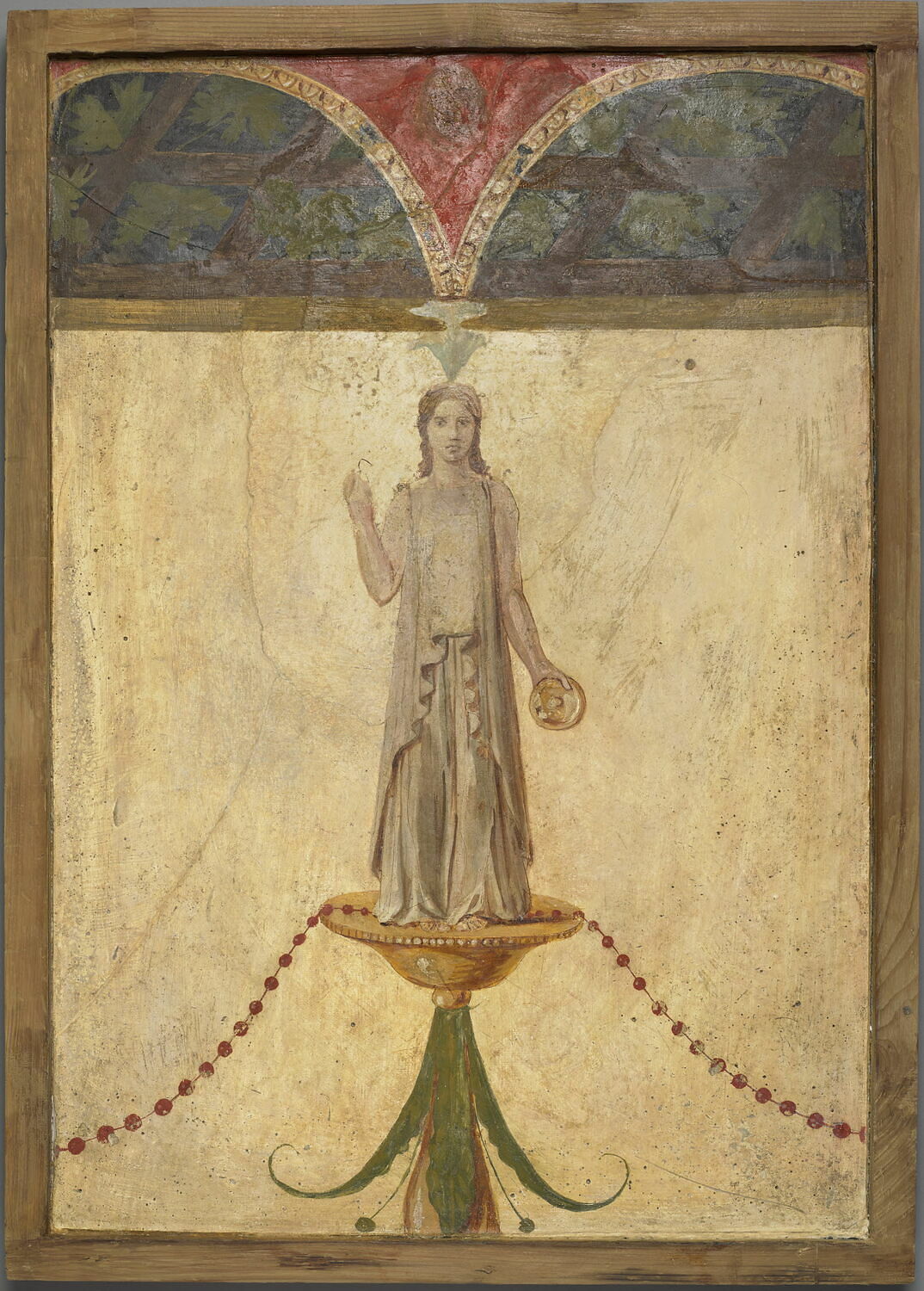 peinture murale, romain impérial ; époque moderne (?); époque contemporaine (?)

Date de création/fabrication : 2e moitié Ie s. ap. J.-C. (50 - 100)