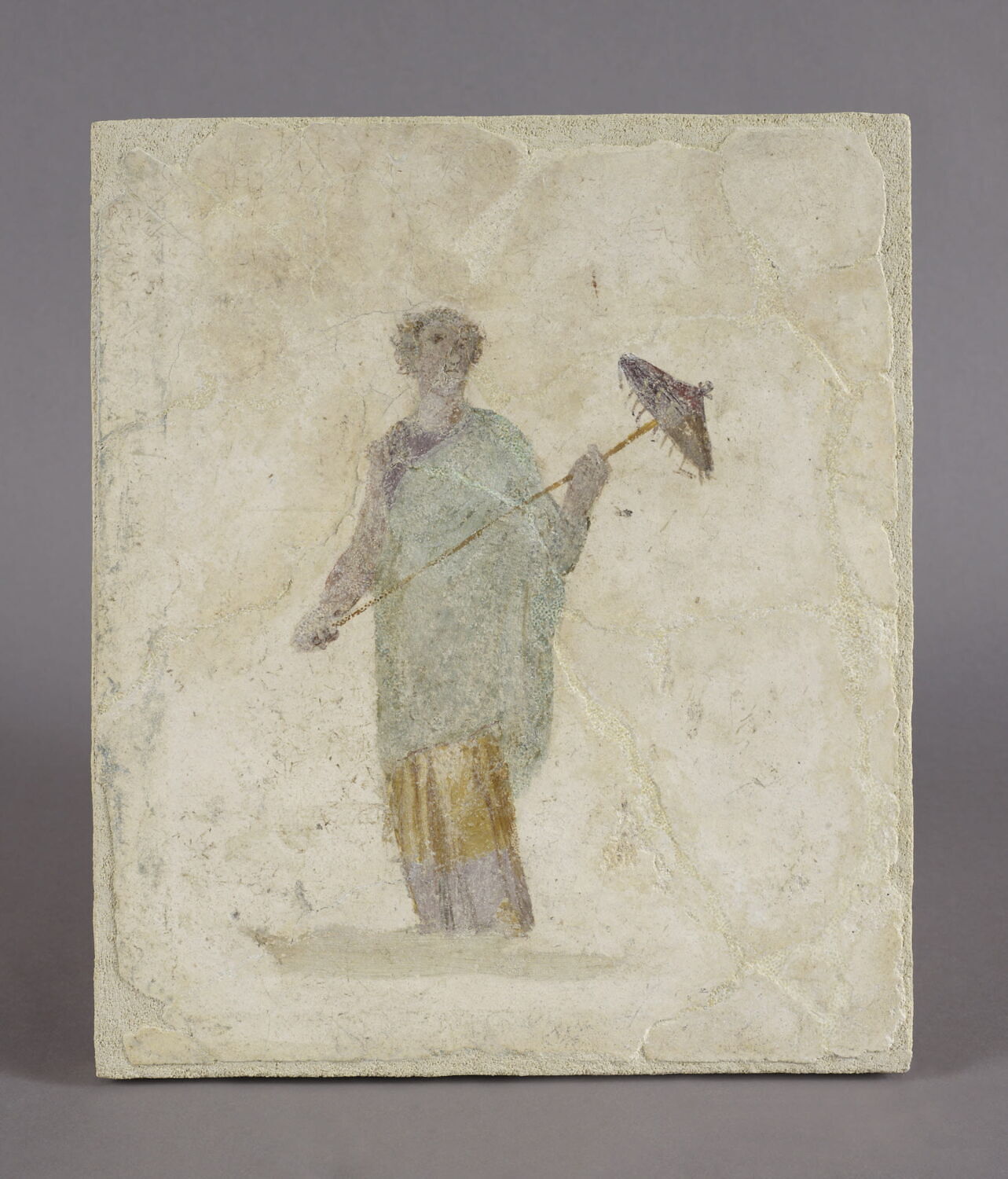 peinture murale, romain impérial

Date de création/fabrication : 1e moitié IIIe s. ap. J.-C. (200 - 250)