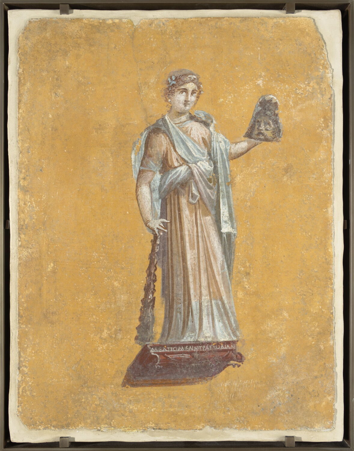 peinture murale, romain impérial

Date de création/fabrication : 2e moitié Ie s. ap. J.-C. (62 - 79)