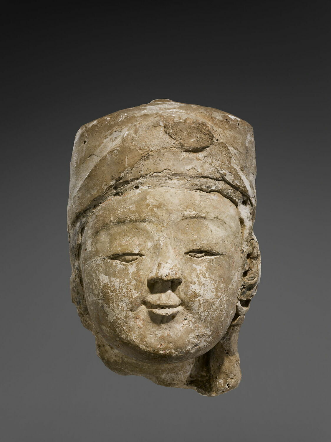 Tête princière, 4ème quart du XIIe siècle ; 1er quart du XIIIe siècle (1185 - 1215)