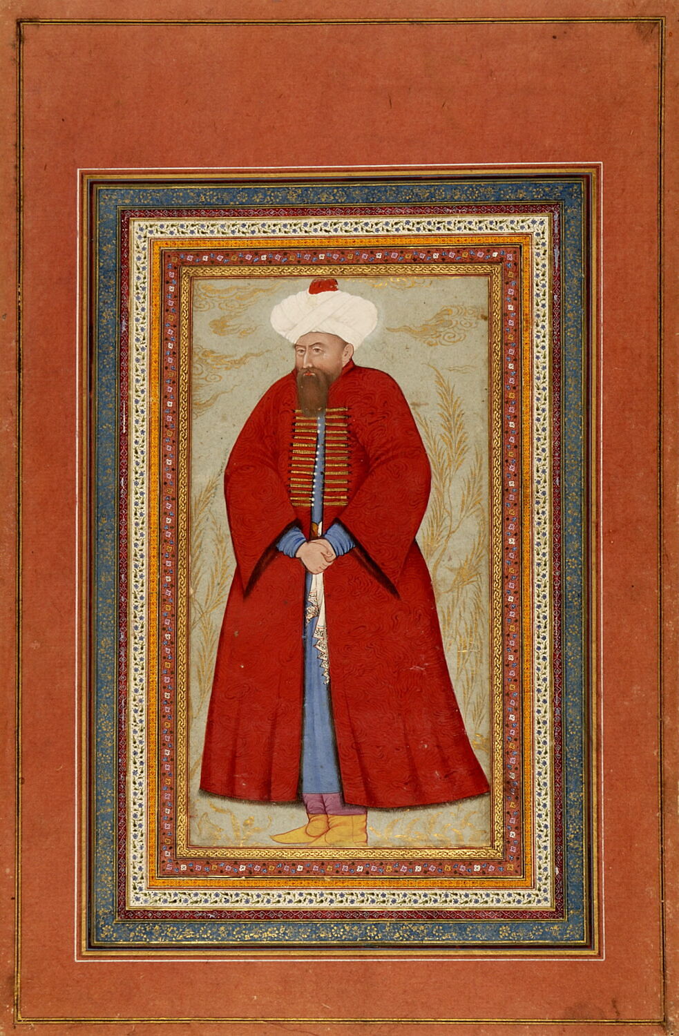 Portrait d'un dignitaire ottoman Louvre Collections