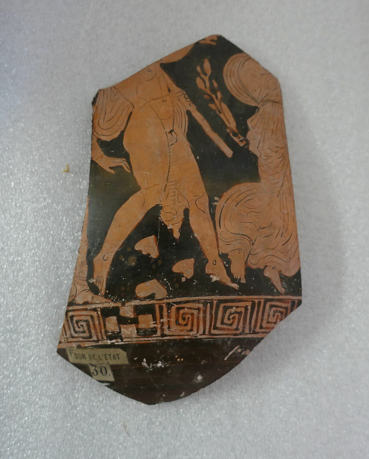 cratère ; fragment