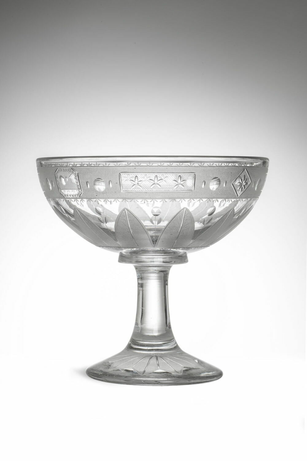 Coupe à dessert sur pied