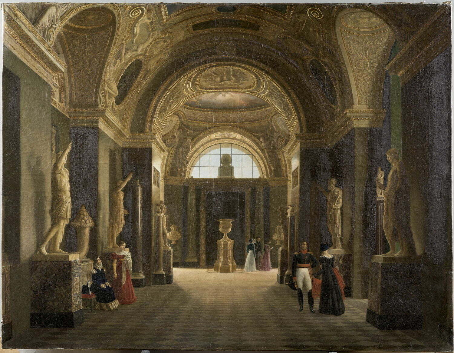La Rotonde de Mars sous la Restauration, Warlencourt, Joseph, 1e quart du XIXe siècle (1800 - 1825)