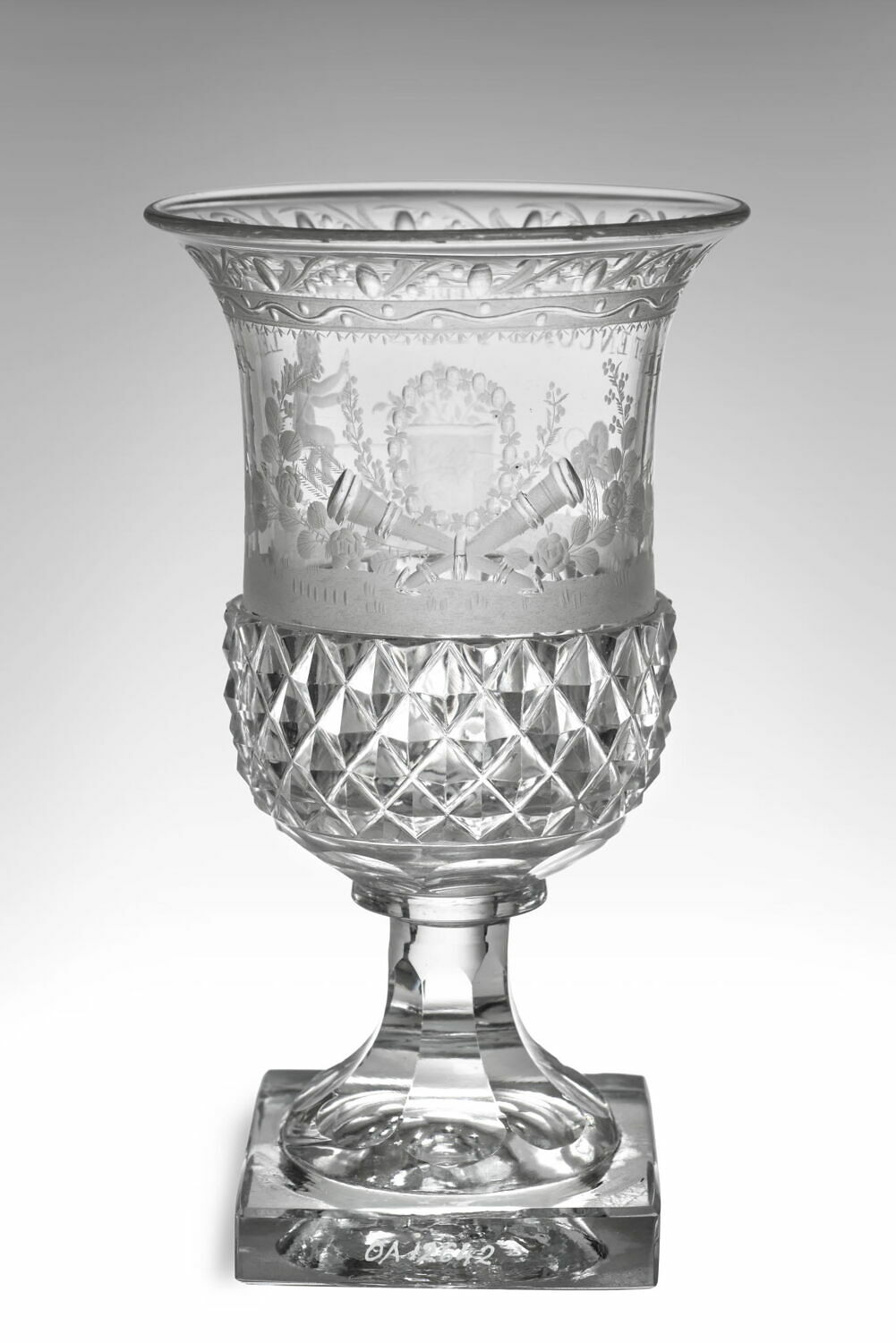Verre à pied de forme Médicis