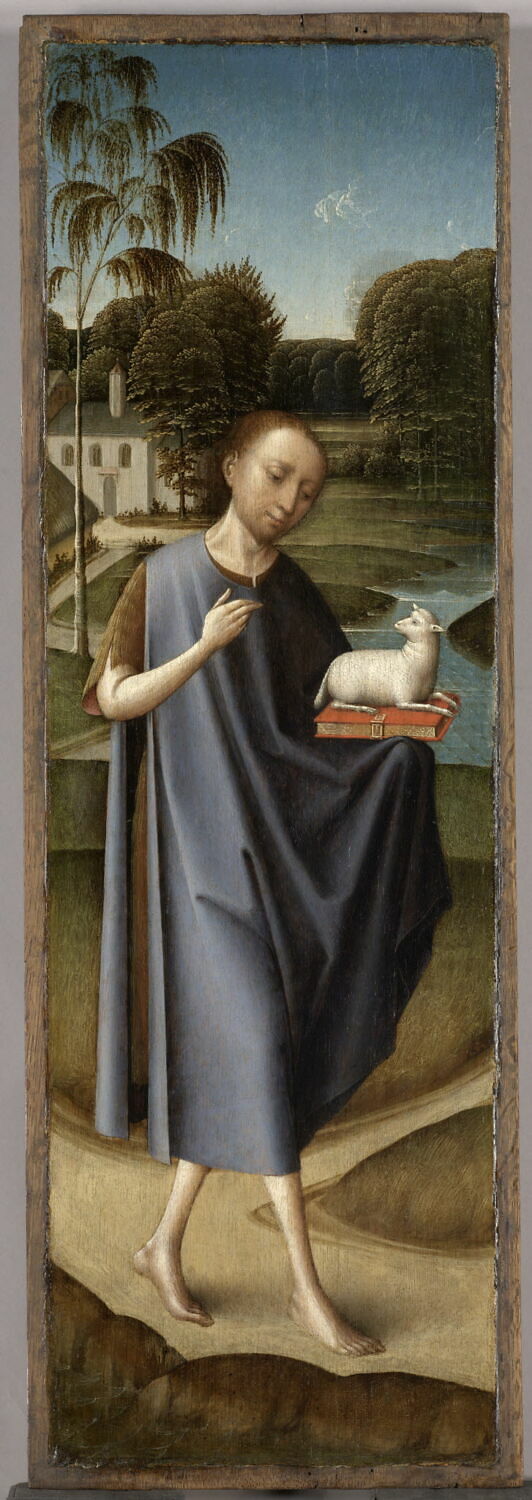 Saint Jean-Baptiste, Maître du retable d'Avila, 1e tiers du XVIe siècle (vers - 1510)