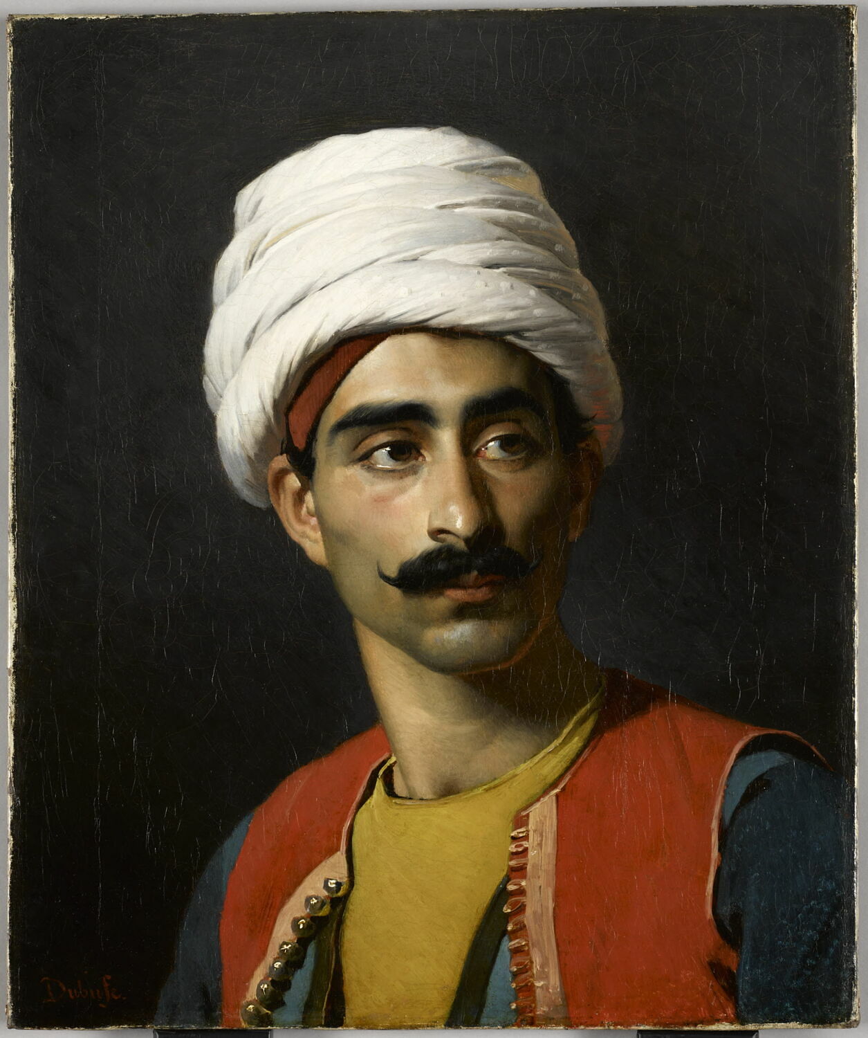 Étude de jeune Grec, Dubufe, Claude-Marie, 1e moitié du XIXe siècle (1826 - 1827)