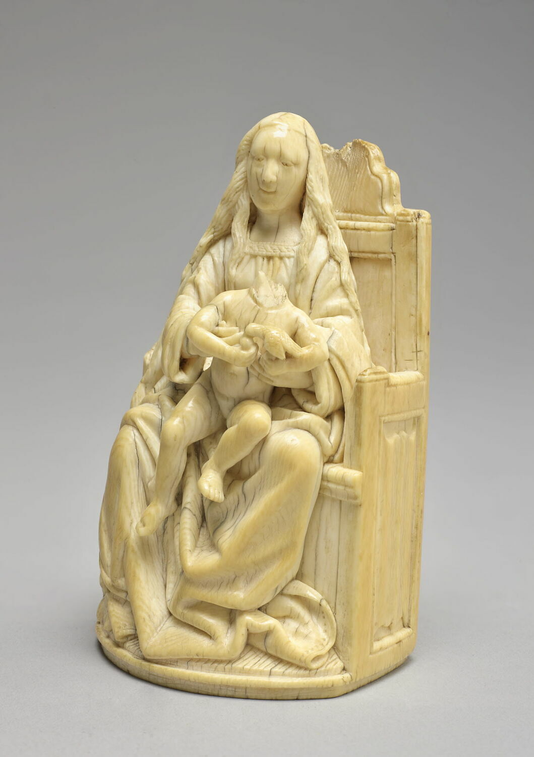 Vierge à l'Enfant trônant
