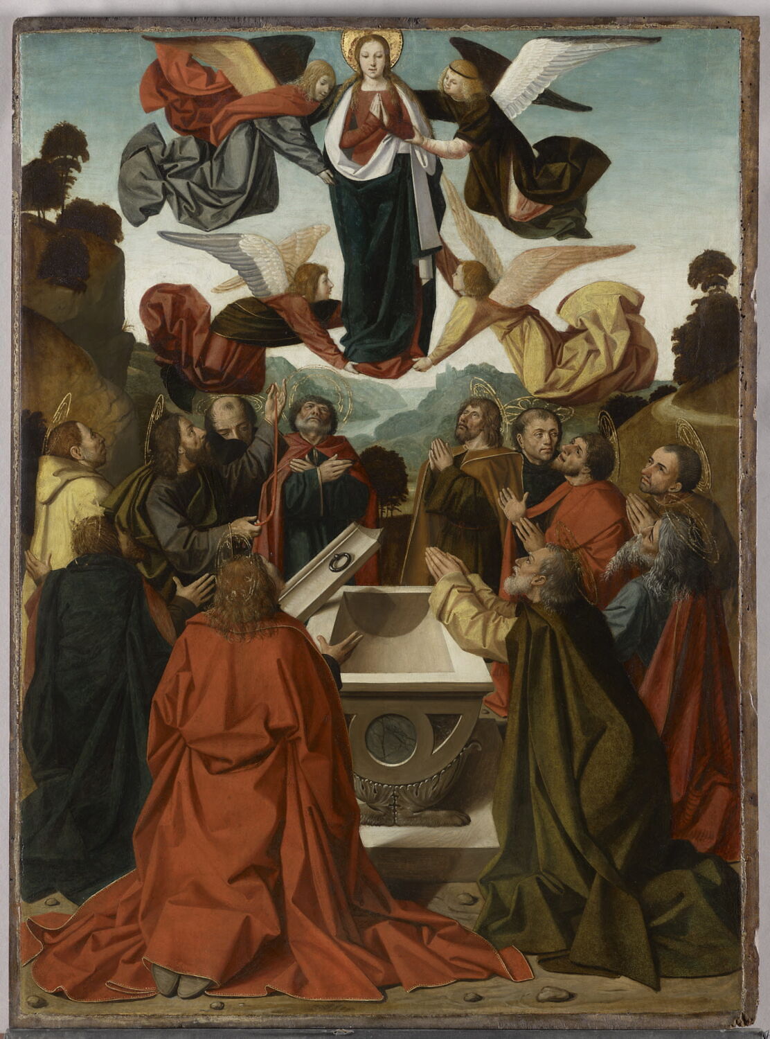L'Assomption (avers), France Marseille, Fin du XVe siècle - début du XVIe siècle (vers 1497 - 1508)