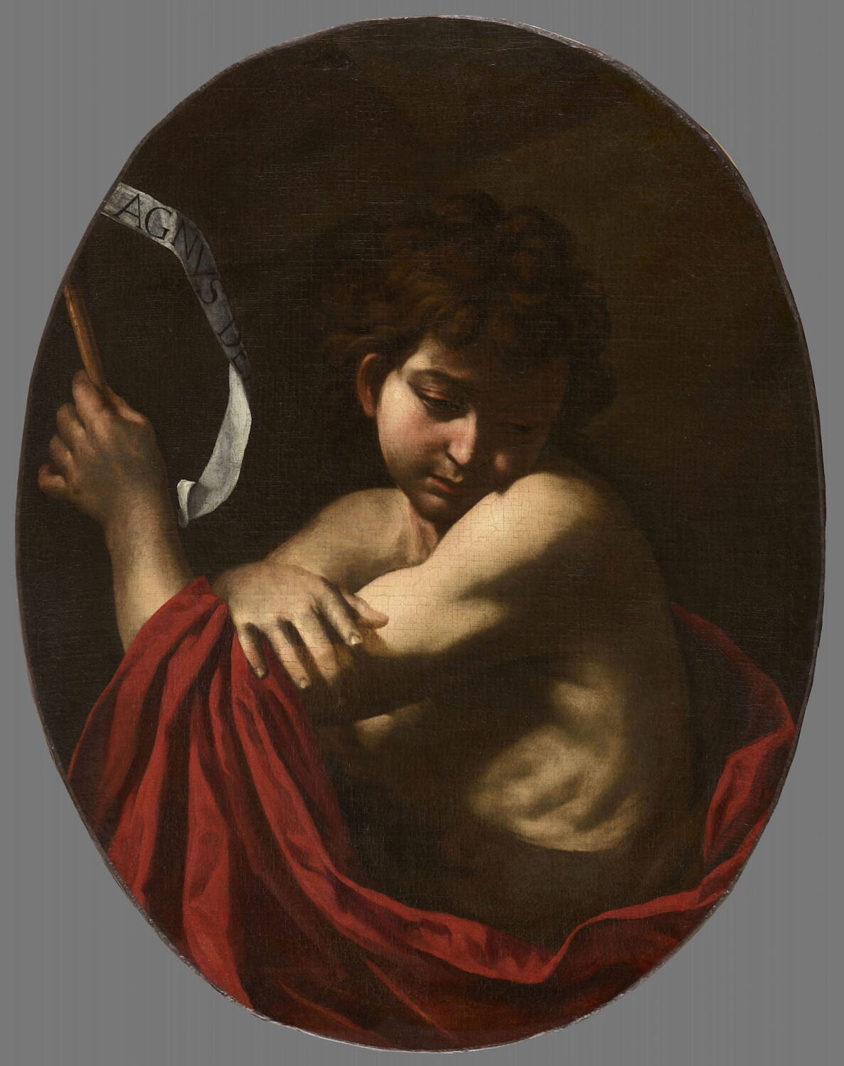 Saint Jean Baptiste, Giovanni Battista Caracciolo,  (1601 - 1637)
Date de création/fabrication : 1e moitié du XVIIe siècle (1600 - 1650)