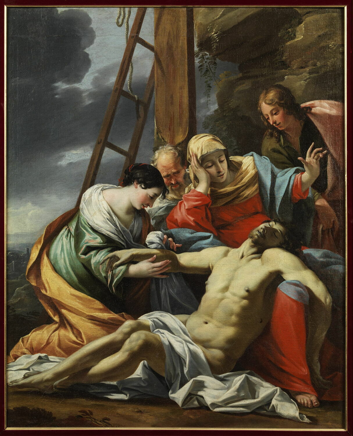 La Déploration du Christ, Poerson, Charles, 1e moitié du XVIIe siècle (vers 1645)