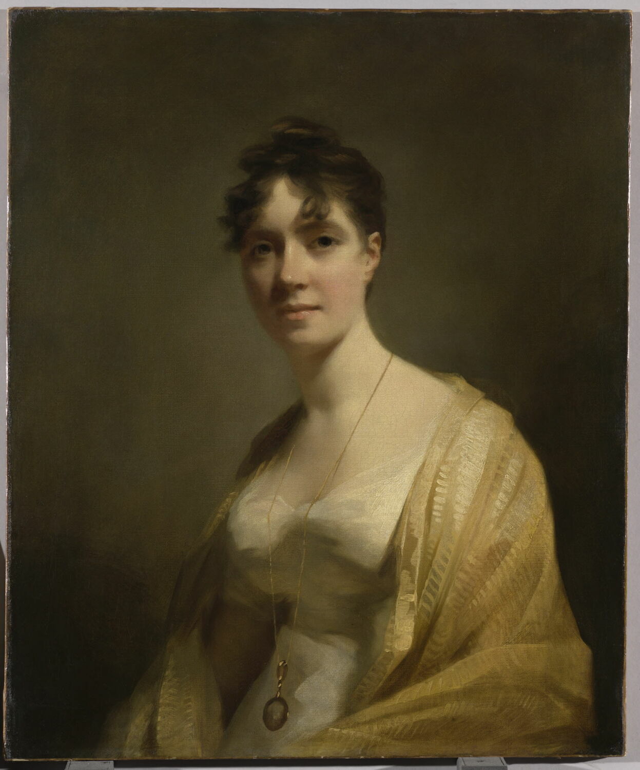 Portrait de Mrs George Joseph Bell, née Barbara Shaw ( 1790-1883), Raeburn, Sir Henry, 1e quart du XIXe siècle (vers 1806)