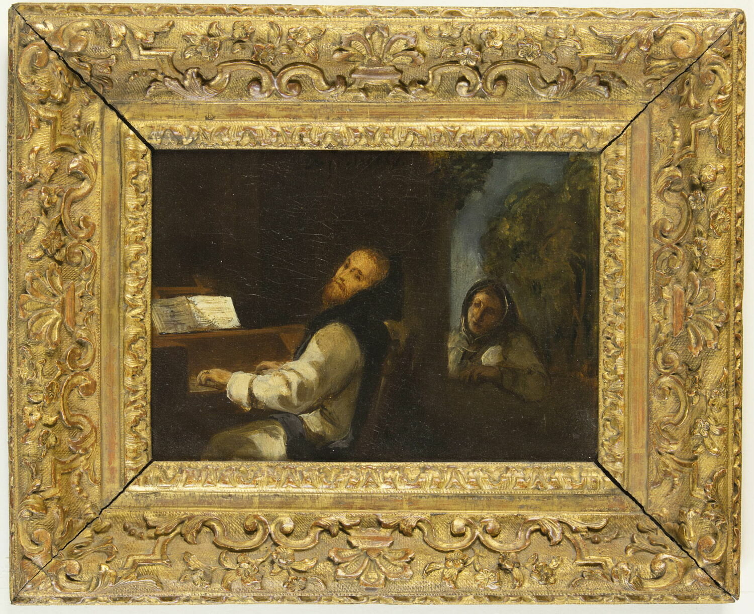 Charles Quint au monastère d'Yuste, Delacroix, Eugène, 1837