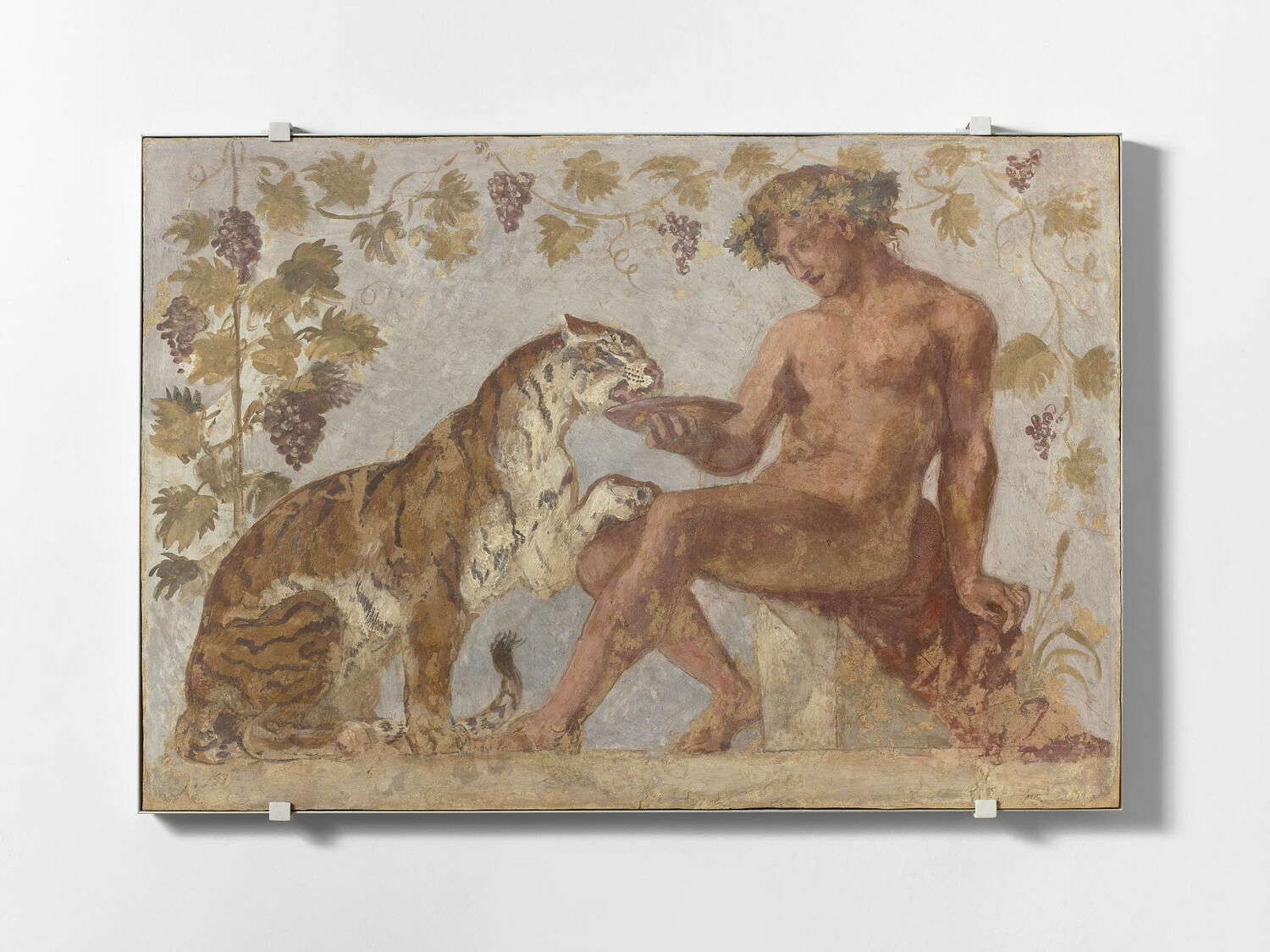 Bacchus et un tigre, Delacroix, Eugène, 1834