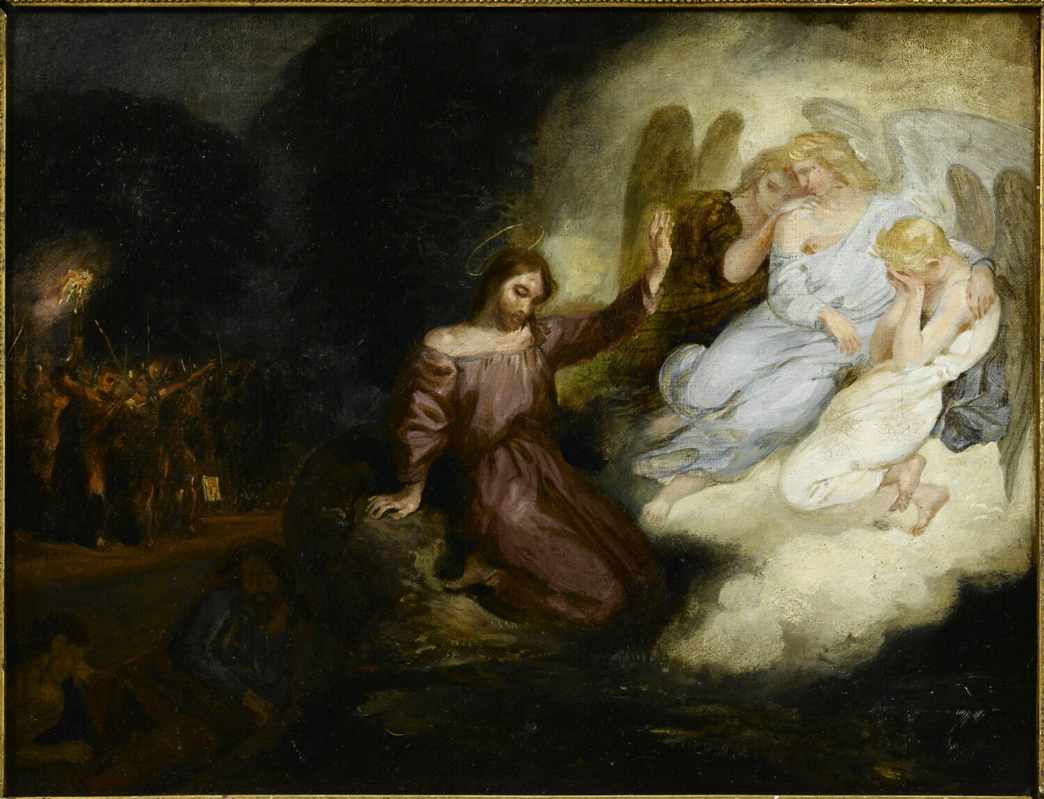 Le Christ au jardin des Oliviers, Delacroix, Eugène, vers 1823