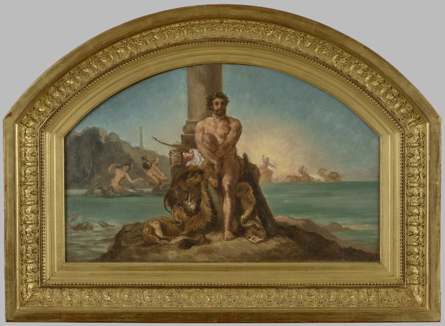 Hercule au repos, Andrieu, Pierre, 1800 - 1900