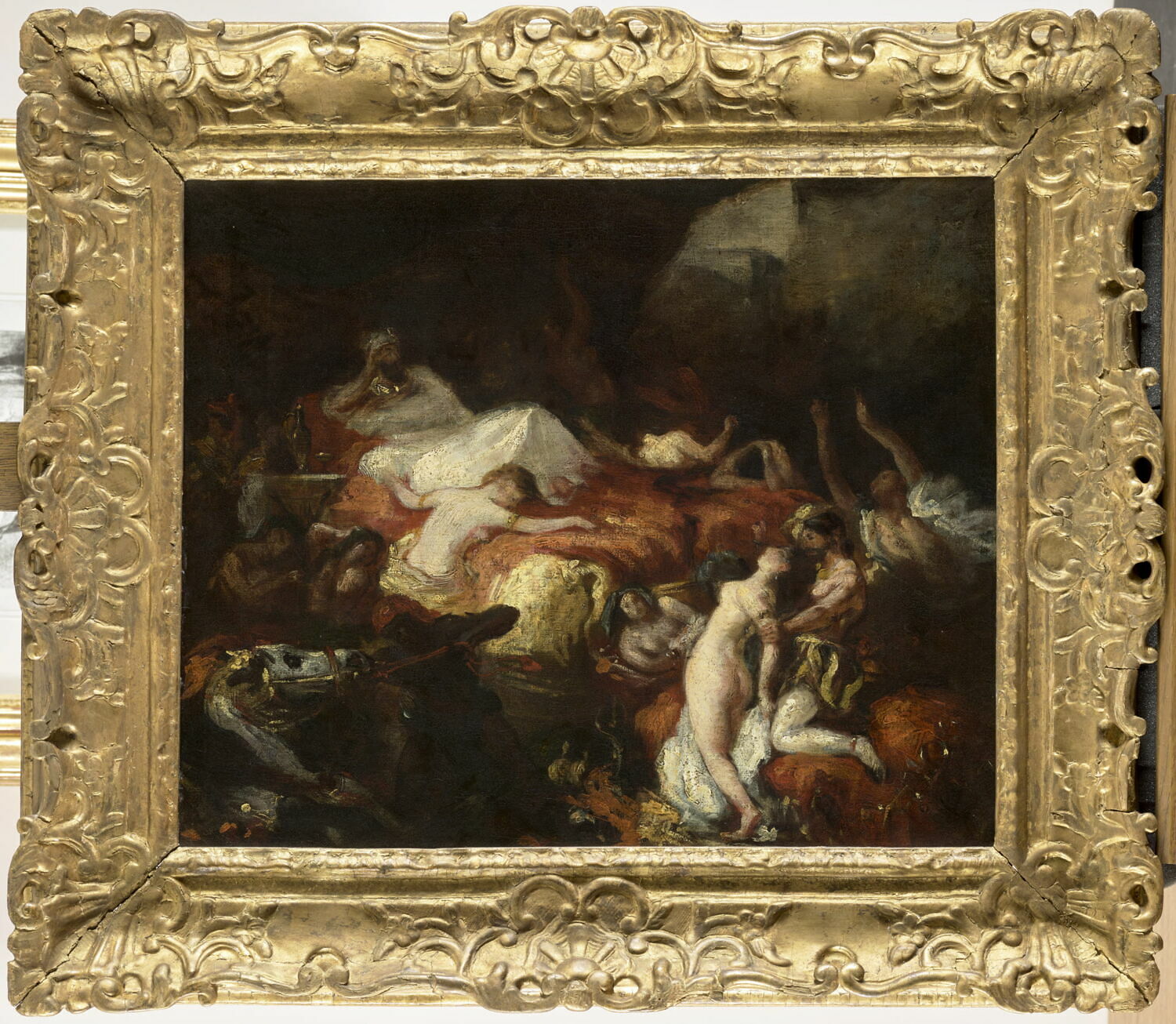 La Mort de Sardanapale, d'après Eugène Delacroix, Poterlet, Louis-Henri-Hippolyte, 1800 - 1900