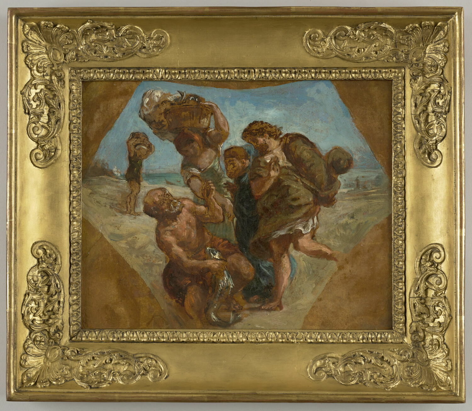 La Drachme du tribut, Delacroix, Eugène, 1838 - 1843