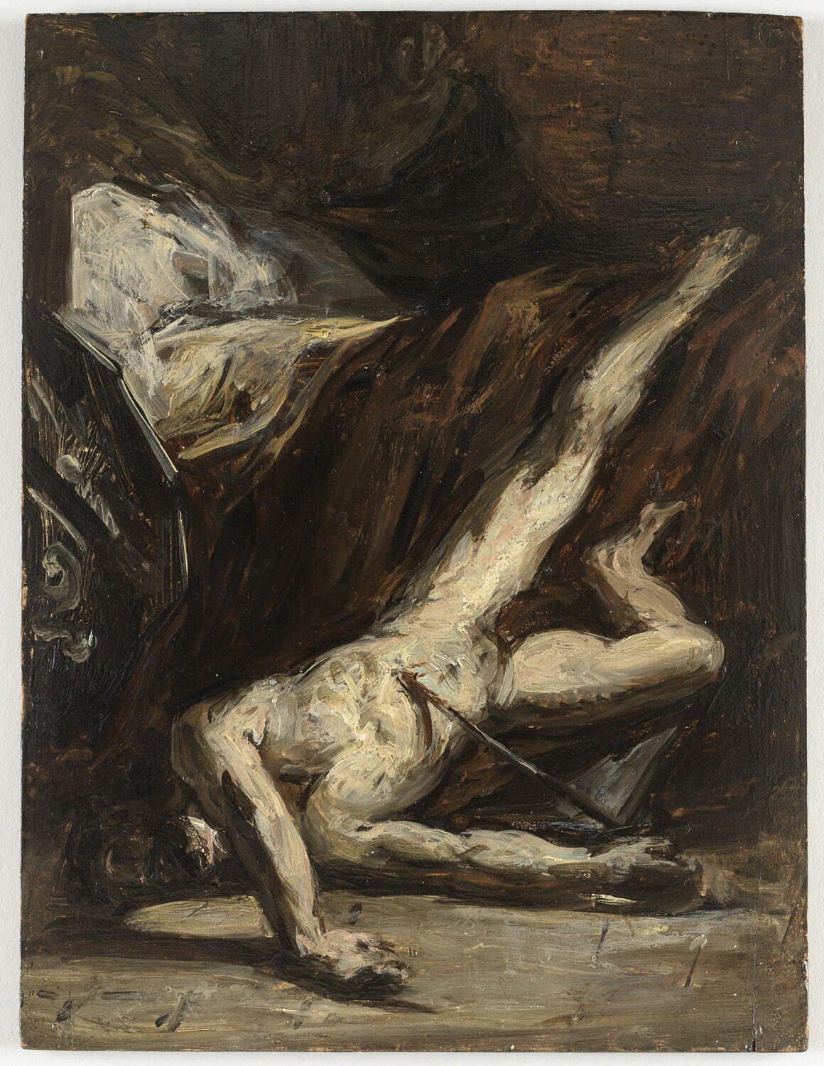 Mort de Caton, Anonyme