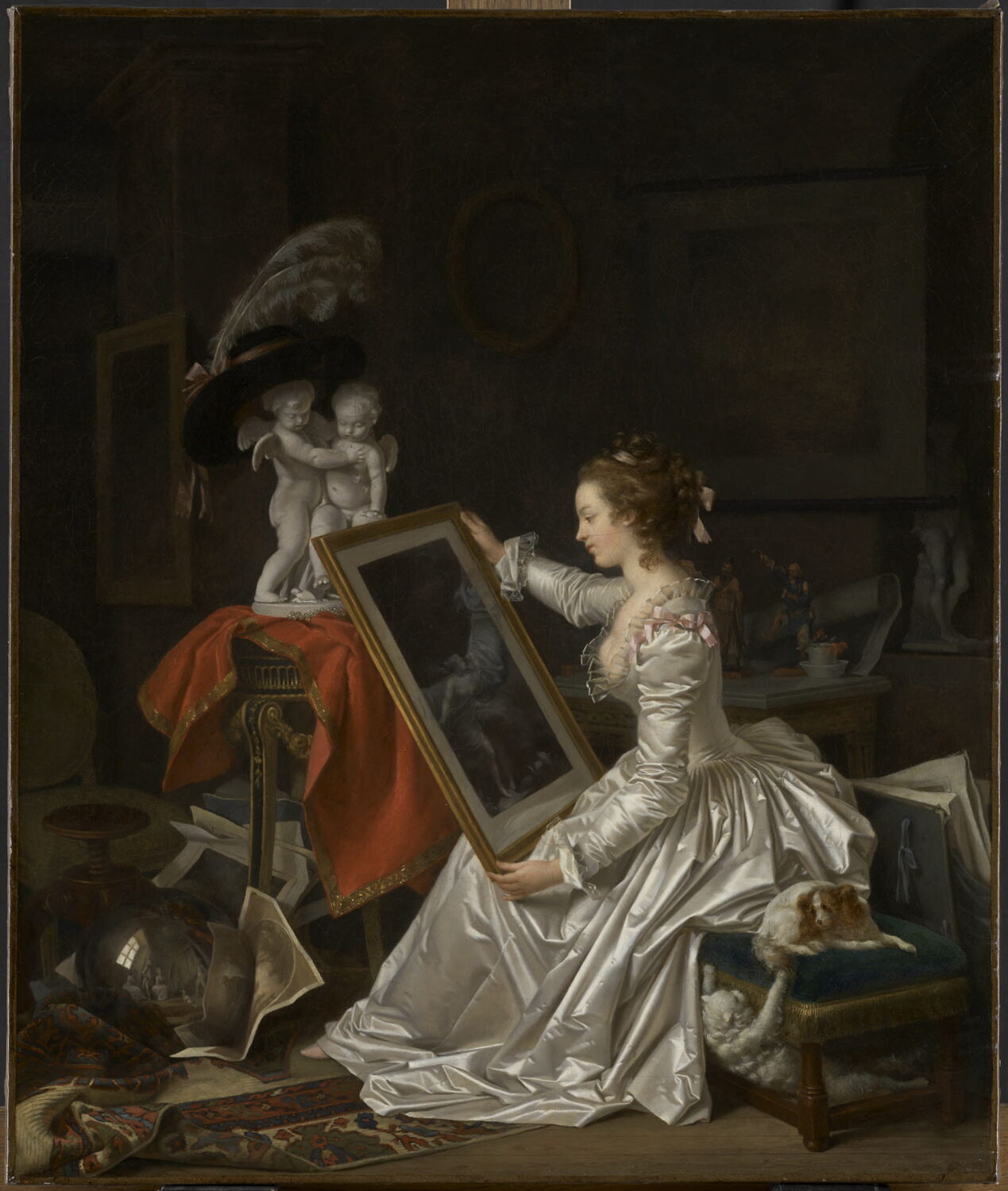 L'Elève intéressante Louvre site des collections