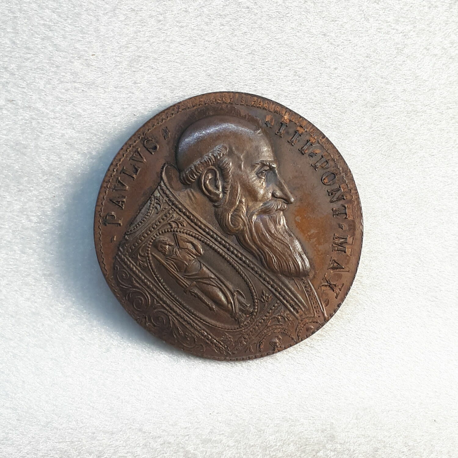 PAUL III (Alexandre Farnèse) / Jésus chassant les marchands du temple Louvre Collections