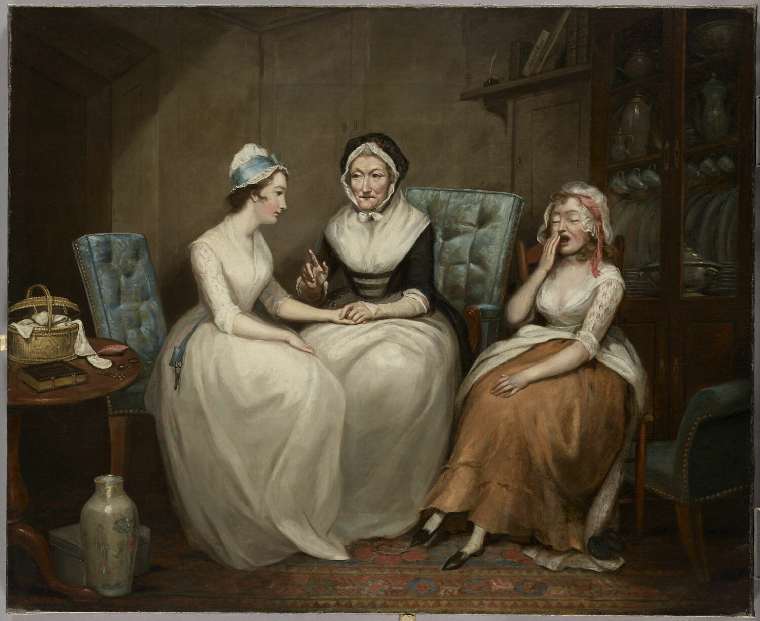 Les bons conseils de la vieille servante, Northcote, James, 4e quart du XVIIIe siècle (1796)