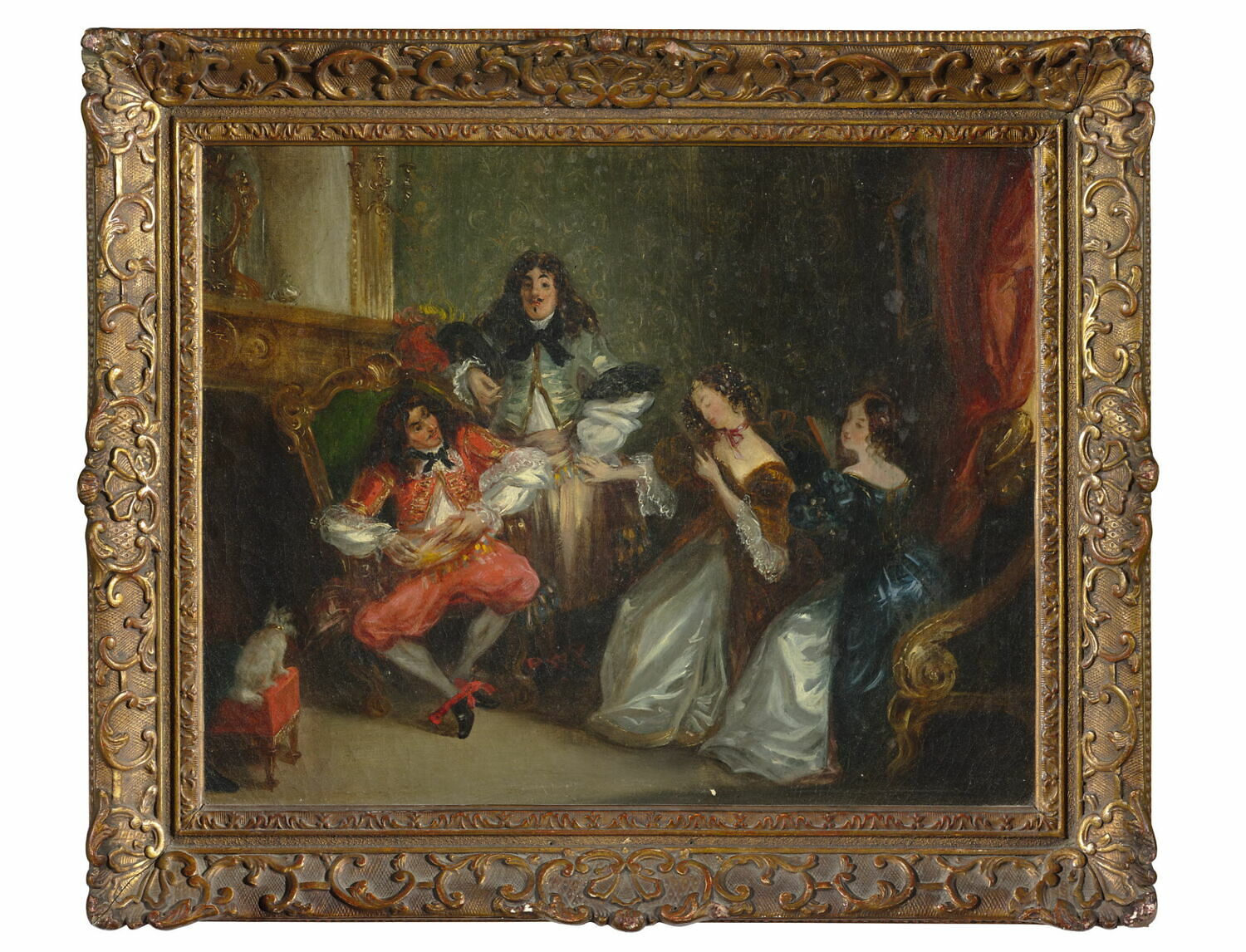Esquisse pour Dispute de Trissotin et de Vadius, Poterlet, Louis-Henri-Hippolyte, 1831
