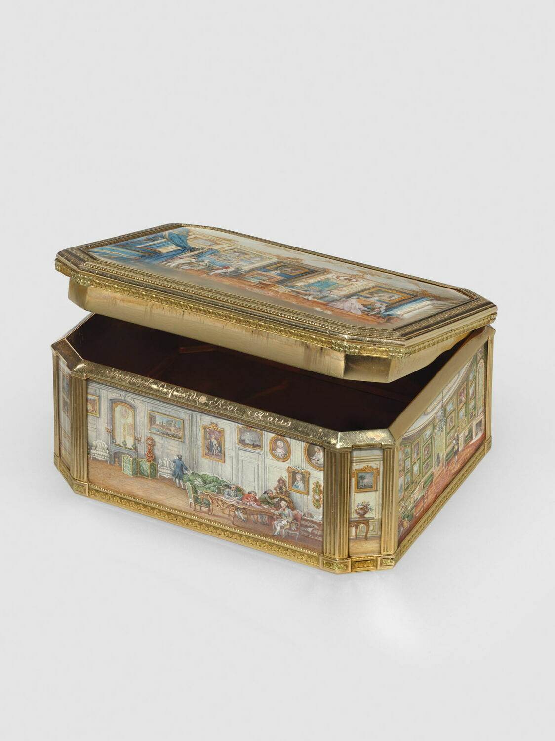Tabatière du duc de Choiseul Louvre Collections