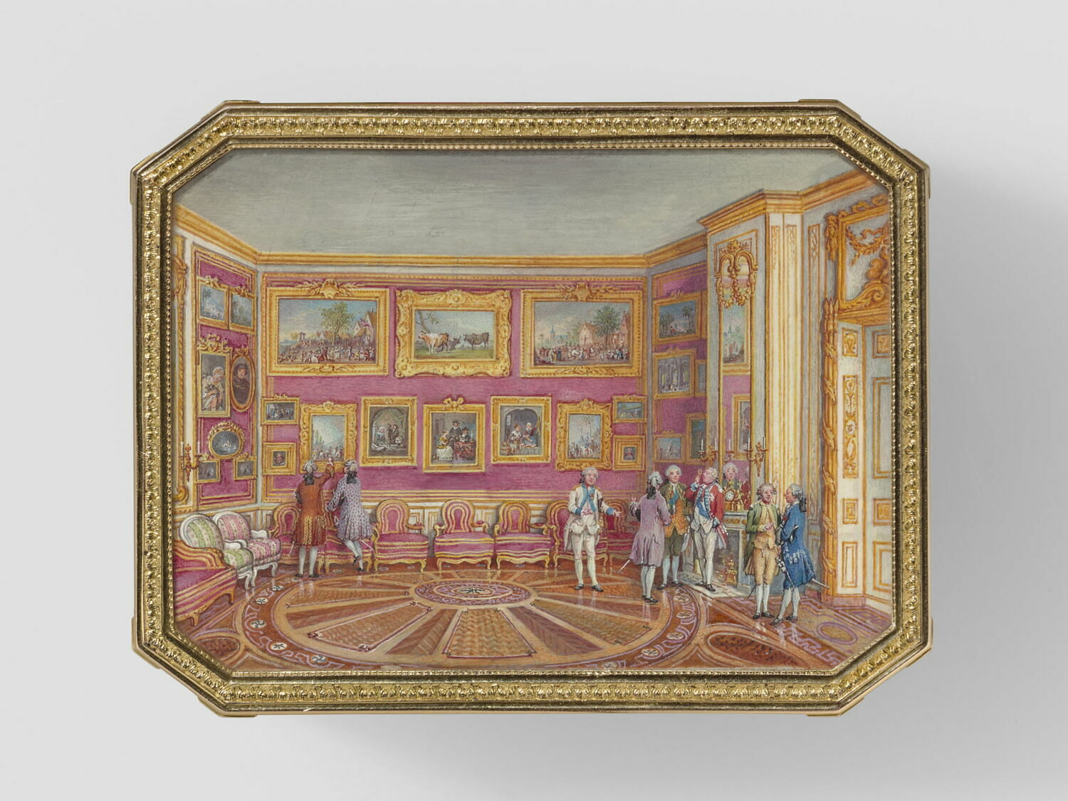 Tabatière du duc de Choiseul Louvre Collections