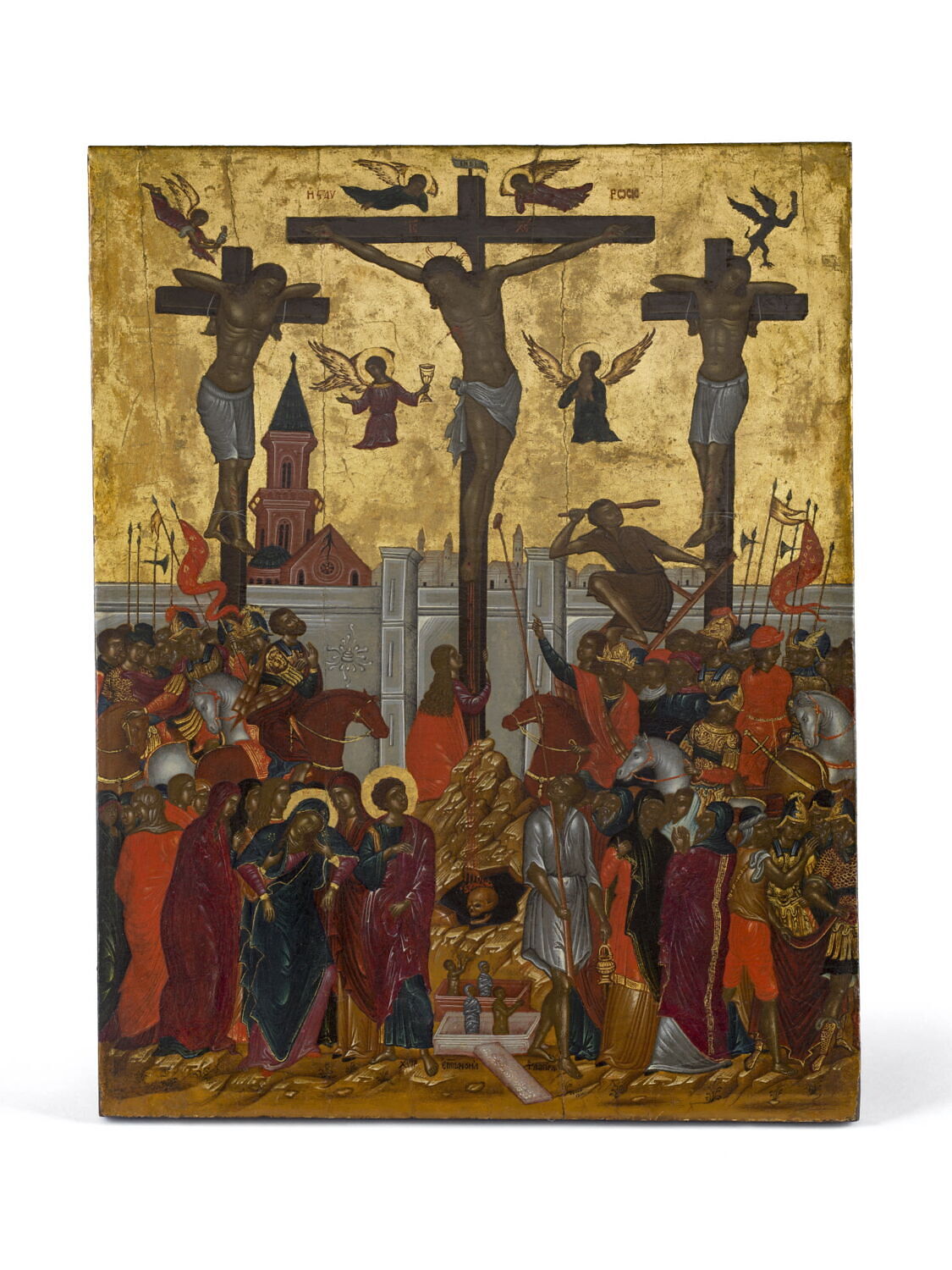 Crucifixion, Lambardos, Emmanuel, XVIIe siècle (1600 - 1700)