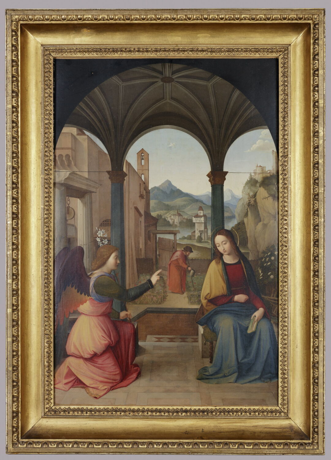 L'Annonciation, Overbeck, Johann Friedrich, 1e quart du XIXe siècle (1820)