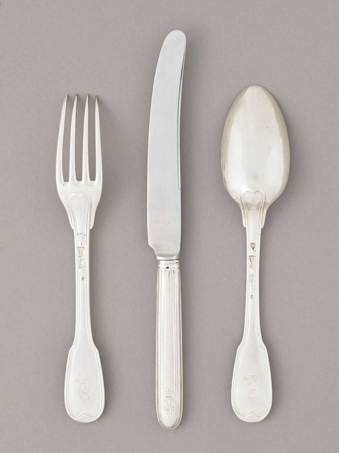 Couteau d'un ensemble de douze du service de George III d'Angleterre