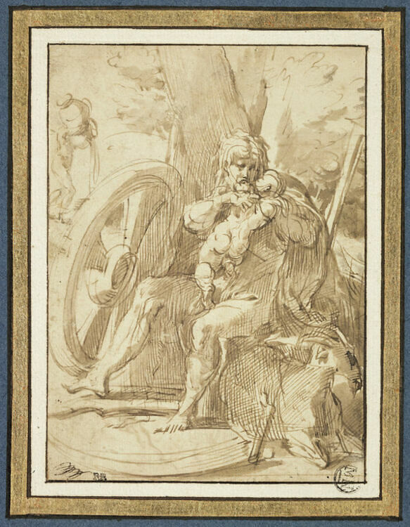 Saturne dévorant un de ses enfants Louvre Collections