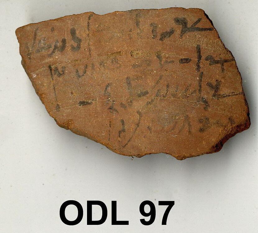 Ostracon Louvre Collections